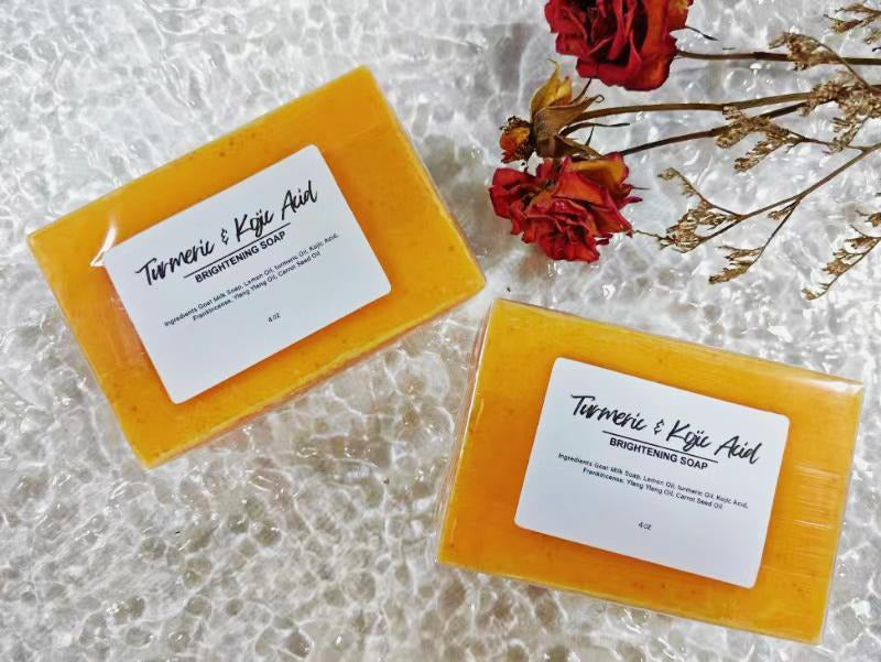 Lemon Turmeric & Kojic Acid Soap for All Skin Types